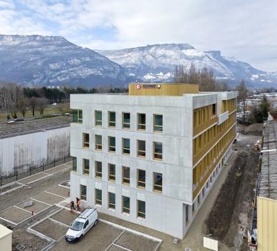 L'essor : Bâtiment tertiaire TechOffice à St Martin le Vinoux (38)